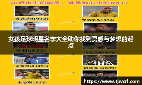 女孩足球明星名字大全助你找到灵感与梦想的起点